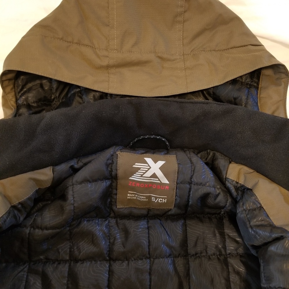 Zeroxposur Dozer Solid Midweight Olive Ski Jacket - image 6